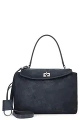 【新品・最安値】Balenciaga Rodeo handbag in suede leather バレンシアガ ハンドバッグ TU