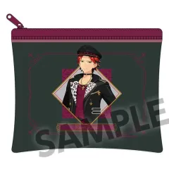 【新品】バッグ 鬼龍紅郎 追憶セレクション『クロスロード』 ミニクリアフラットポーチ 「あんさんぶるスターズ!!」