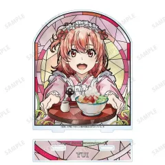 【新品】アクリルスタンド・アクリルパネル 由比ヶ浜結衣 描き下ろし 和風メイド服ver. Aure Glass BIGアクリルスタンド 「やはり俺の青春ラブコメはまちがっている。完」