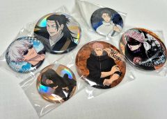 呪術廻戦 ジャンプショップ シルバー缶バッジコレクション 8種セット