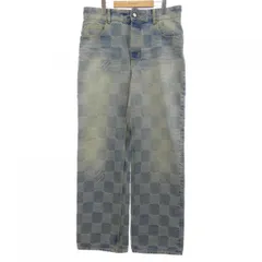 ルイヴィトン LOUIS VUITTON ダミエデニムスケートパンツ HRD48WGRT ジーンズ