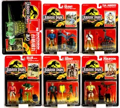 【未開封】Kenner Jurassic Park　1994年製　ケナー社ジュラシックパーク　フィギュア6点セット