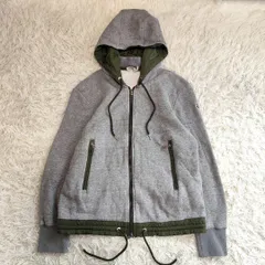 29187✨モンクレール 切替 ナイロン マグリアカーディガン パーカー M