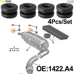 DS3 DS4 Crossback DS5 DS 3 4 5 FIAT Doblo Scudo用エアフィルターハウジングボックスマウントゴムグロメットバッファーブッシュ 1422A4 4個セット