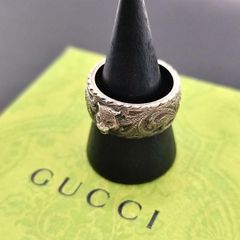 BTS V着用 GUCCI グッチ ガーデン リング タイガーヘッド キャット