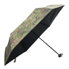 自衛隊グッズ 折りたたみ傘 晴雨兼用 55cm 陸上自衛隊迷彩 遮光率99％ KBUB005