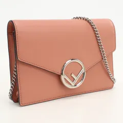 FENDI フェンディ エフ イズ フェンディ 8BS006 チェーンウォレット カーフ【中古】 レディース