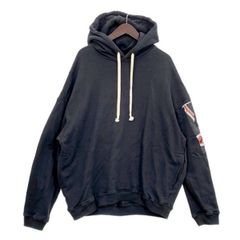 REPRESENT リプレゼント ユニオンジャック パーカー スウェット トレーナー Arm Flag Hoodie メンズ Mサイズ ブラック トップス DM20342■