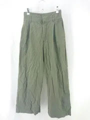 ◇ Θ グリーンレーベルリラクシング GREEN LABEL RELAXING ワイドパンツ 3614-199-1499 レディース38 E  【1606090034957】