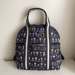 レスポートサック ショルダーバッグ エナメル ブラック 2way トート