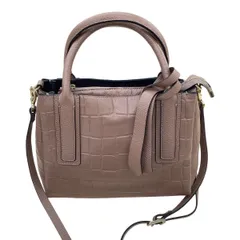 RIPANI レディース ２WAYバッグ ハンドバッグ ショルダバッグ ブラウン