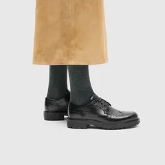 ECCO Metropole Oslo ウィメンズ レザーダービーシューズ