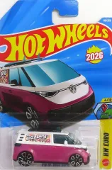 【中古】ミニカー 1/64 VW ID. BUZZ BOMB(ホワイト×ピンク) 「Hot Wheels HW EURO」 [JJH46]
