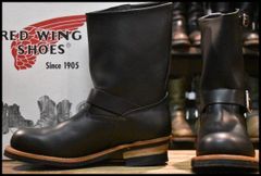 9D 箱付 美品 13年】レッドウィング 2976 ショート エンジニア 黒