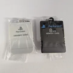 PlayStation プレステ ミニチュアチャーム メモリーカード2種セット