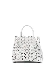 ALAÏA MINA 20 LEATHER HANDBAG 送料無料
