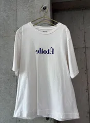 INHERIT インヘリット ロゴ半袖Tシャツ L