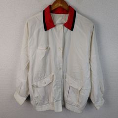 be in the current seen ビーインザカレントシーン ジャケット 襟切り替え ホワイト L メンズ 古着 レトロ クラシック