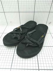 ◇ ⊂ テバ Teva 6840 ブラック系 ビーチサンダル サマーサンダル メンズ 25.0cm E 【1608080010095】