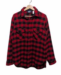 80s-90s USA製 Woolrich ウールリッチ バッファローチェック ウールシャツ