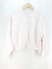 ◇ Θ アルマデザイン Alma Design スナップボタンカーディガン ピンク系 M レディース E  【1608190036985】