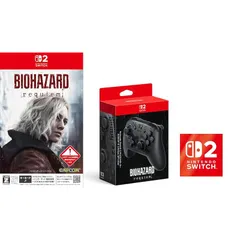 【新品】 バイオハザード レクイエム -Switch2 【早期購入特典】グレース コスチューム「APOCALYPSE」が入手できるダウンロードコード 同梱 & 【任天堂純正品】Nintendo Switch 2 Proコントローラー バイオハザード レクイ 1