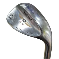 【中古】 タイトリスト VOKEY SPIN MILLED(2009) 60°/10° ウェッジ WG リシャフト (フレックスその他) メンズ 男性用 右利き 右用 Cランク ゴルフクラブ
