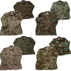 古着卸 まとめ売り ミリタリー フィールドジャケット 8枚セット ( メンズ S ) AIRFORCE ARMY BDUジャケット 中古 古着 NG5907
