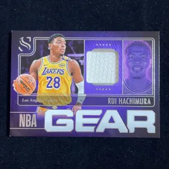 八村塁 Hachimura Rui Panini Silhouette Gear 2024-25 Jersey ジャージ レイカーズ Lakers
