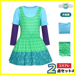 Kids Girls' Toy Story Bonnie Anderson Cosplay Set A3 - Costume Set (Sizes 110, 120, 130, 140, 150) - Cute Disney Halloween Costume for Kids
