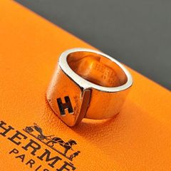 28262✨️グッチ ワイドリング インターロッキングG シルバー925