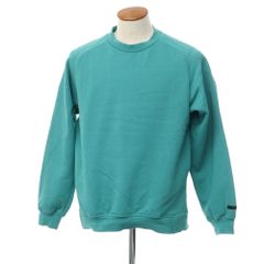 【中古】ヘリーハンセン HELLY HANSEN コットン ポリエステル クルーネック スウェット ブルーグリーン【サイズM】【メンズ】