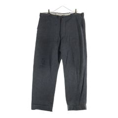 VINTAGE (ヴィンテージ) 40-50S VINTAGE PEPPERELL ペッパーエル ソルトアンドペッパー ヴィンテージ ボタンフライ スラックスパンツ コバート ブラック