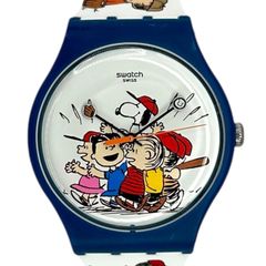 電池交換済 Swatch SMAK! ピーナッツコラボ - メルカリ