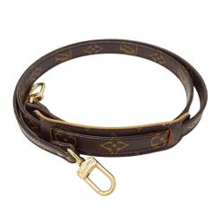 루이비통 LOUIS VUITTON 숄더 스트랩 여성 남성 브랜드 모노그램 캔버스 브라운 미끄럼 방지 세련된 가방용 스트랩 고급 어른 중고