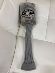 送料無料★Callaway S2H2 BIG BERTHA キャロウェイ★ドライバー用ヘッドカバー　ゴルフヘッドカバー★グレー#80903sHD7