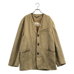 VINTAGE / ヴィンテージ | 1980s | SUPREME / リネン ノーカラージャケット | S | ベージュ | メンズ