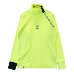 サイズ：M 8YARDS ハチヤーズ ハイネック 長袖Tシャツ 裏起毛 イエロー