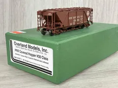 【カプラー無し】ＨＯゲージ Overland Models PRR Covered Hopper H30 Class #255563 Ｏｖｅｒｌａｎｄ　Ｍｏｄｅｌｓ