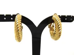 ■美品■ NINA RICCI ニナリッチ クリップ式 イヤリング アクセサリー レディース ゴールド系 DQ0884