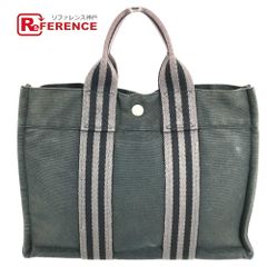 HERMES 헤르메스 핸드백 푸르투 PM 푸르투 PM 코튼 블랙