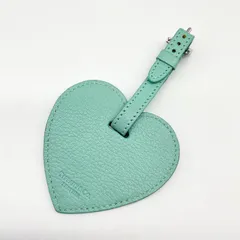 美品　ティファニー Tiffany ハートラゲージタグ ネームタグ ○TIFFANY&Co. ティファニー ハート ネームタグ ラゲージタグ バッグ