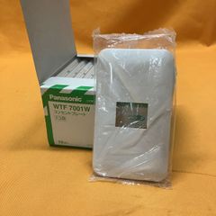 コンセントプレート 10個入 パナソニック WTF7001W 1コ用 ホワイト コスモシリーズワイド21