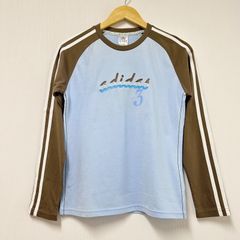 タグ付き・保管品【 adidas 】 ラグランスリーブ Tシャツ Lサイズ