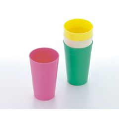 C-075(4P) プラQ食器シリーズ コップ(4P)
