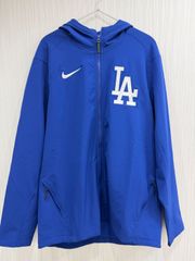 か*に様 新品LAドジャースオーセンティックパーカーMサイズ - メルカリ