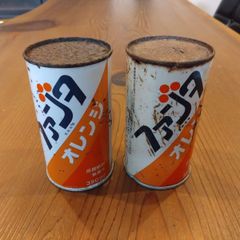 激レア】1970年代 ファンタ ゴールデングレープ空き缶（アルミ製