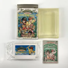 【中古】 FC スクウェアのトム・ソーヤ ファミコンソフト(箱説付) ソフト：難あり 箱：難あり 説明書：良い  ■[1000023773850]■