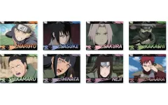 【新品】アクリルスタンド・アクリルパネル 【BOX】ミニアクリルプレート NARUTO-ナルト- 疾風伝 09.セット1 場面写イラスト