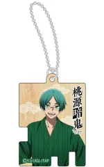 【新品】キーホルダー 遊摺部従児 描き起こし アクリルキーホルダー 湯けむり日和 「桃源暗鬼」